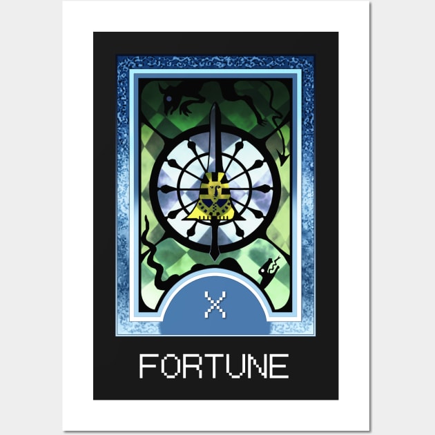 Fortune Arcana Tarot Card Wall Art by loveandlive